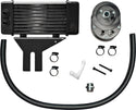 Jagg 750-2580 Horizontal 10 Row Oil Cooler - Low Mount - Chrome - sxspowersports