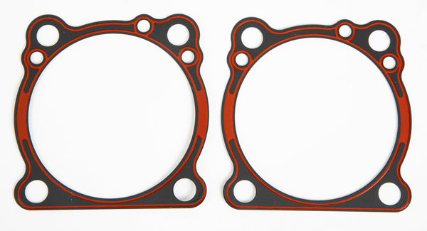 James Gasket 16774-96-XT1 Cylinder Base Gasket - .016in. Rubber Coated Metal with Bead - sxspowersports