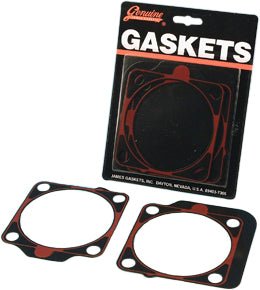 James Gasket 16776-63-X1 Cylinder Base Gasket - Metal with Rubber Bead - .020in. - sxspowersports