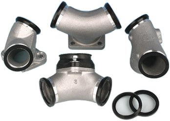 James Gasket 26995-98 Intake Manifold to Head Seal with Metal Ring - sxspowersports