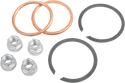 James Gasket 65324-83-KCR2 Exhaust Port Gasket Kit - Copper Crush Ring Gaskets and Heavy-Duty Hex Nuts - sxspowersports