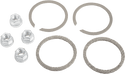 James Gasket 65324-83-KW2 Exhaust Port Gasket Kit - Stainless Steel Wire Gaskets and Heavy-Duty Hex Nuts - sxspowersports