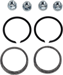 James Gasket 65324-83-KWG2 Exhaust Port Gasket Kit - Graphite Wire Gaskets and Heavy-Duty Hex Nuts - sxspowersports