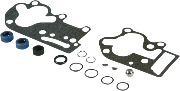 James Gasket HVHP Oil Pump Gasket Kit for S&S HVHP Oil Pump with Metal Beaded Gasket - sxspowersports