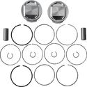 J.E. Pistons 324716 Piston Kit (1545cc., 3.875in. Bore) - Standard, 10.5:1 Compression - sxspowersports