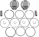 J.E. Pistons 324722 Piston Kit (1595cc., 3.937in. Bore) - Standard, 10.5:1 Compression - sxspowersports