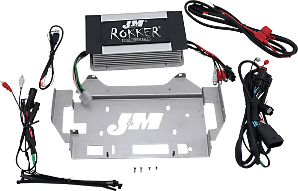 J&M JAMP-800HC06ULP Rokker 800W 4-Channel Programmable Amp Kits - sxspowersports