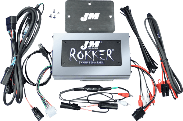J&M JAMP-800HR16ULP Rokker 800W 4-Channel Programmable Amp Kits - sxspowersports