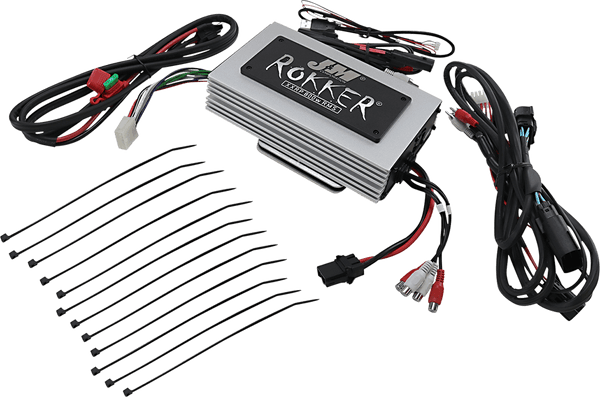 J&M JAMP-800HR16ULP Rokker 800W 4-Channel Programmable Amp Kits - sxspowersports