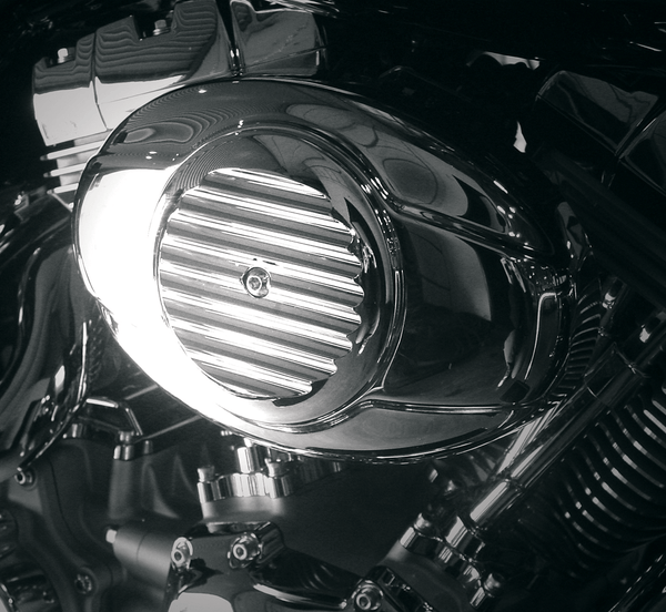 Joker Machine 02-21FN Billet Air Cleaner Insert - Finned - sxspowersports