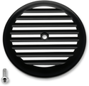 Joker Machine 02-220-2 VT Air Intake Cover - Finned - Black/Silver - sxspowersports
