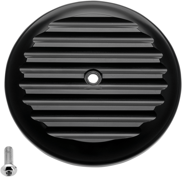 Joker Machine 02-223-2 VT Air Intake Cover - Techno - Black/Silver - sxspowersports