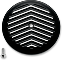 Joker Machine 02-224-2 VT Air Intake Cover - V-Fin - Black/Silver - sxspowersports