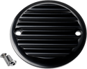 Joker Machine 02-98-1 Points Cover - Finned - Black Anodized - sxspowersports