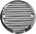 Joker Machine 02-98FN Points Cover - Finned - Chrome - sxspowersports