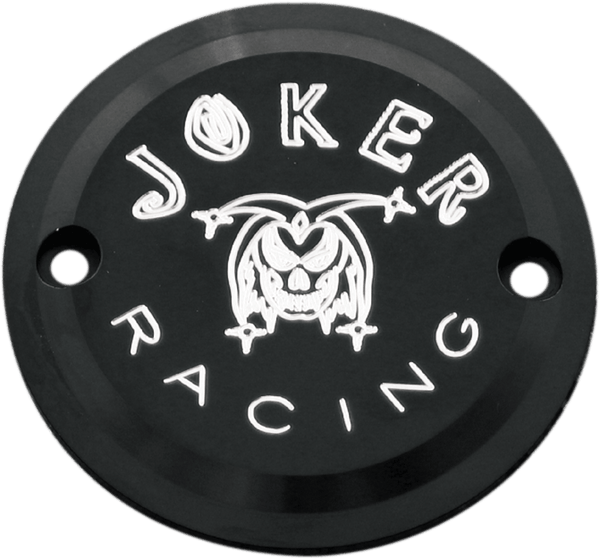 Joker Machine 02-98JFB Points Cover - Finned Joker Racing - Black Anodized - sxspowersports