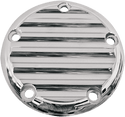 Joker Machine 02-99FN Points Cover - Finned - Chrome - sxspowersports