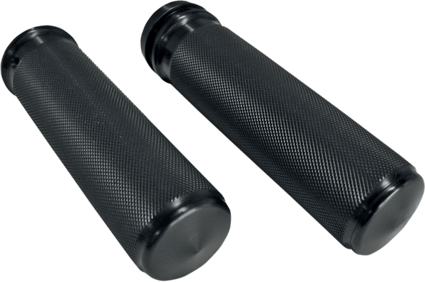 Joker Machine 03-89BLK Sensor-Type Knurled Handgrips - Black Anodized - sxspowersports