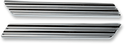 Joker Machine 04-501-3 Saddlebag Hinge Insert - Finned - Chrome - sxspowersports