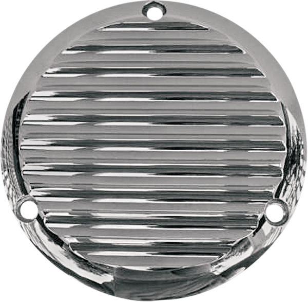 Joker Machine 06-99TC Billet Derby Cover - Finned Black - sxspowersports