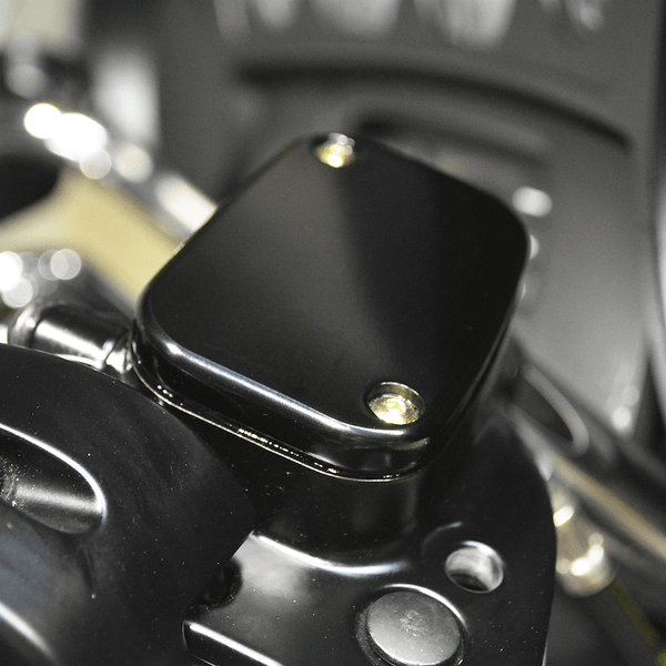 Joker Machine 08-004B Front Master Cylinder Cover - Smooth Black - sxspowersports
