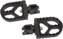 Joker Machine 08-57-6B Adjustable Serrated Short Footpegs - Black Anodized - sxspowersports