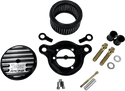 Joker Machine 10-202C High Performance Air Cleaner Assembly - Finned Chrome - sxspowersports