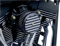 Joker Machine 10-203B High Performance Air Cleaner Assembly - Finned Black Anodized - sxspowersports
