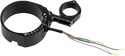 Joker Machine 10-303B Speedo Relocation Brackets with Easy Mount Clamp - Black Anodized - sxspowersports