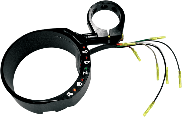 Joker Machine 10-305B Speedo Relocation Bracket - Black Anodized - sxspowersports