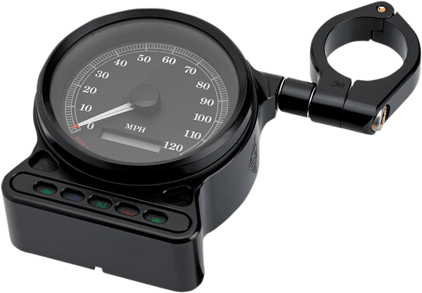 Joker Machine 10-319B Side Mount Speedo Relocation Bracket - Black Anodized - sxspowersports