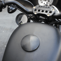 Joker Machine 10-444B Knurled Billet Gas Cap - Black Anodized - sxspowersports