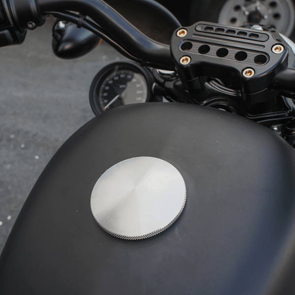 Joker Machine 10-444C Knurled Billet Gas Cap - Chrome Plated - sxspowersports