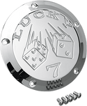 Joker Machine 921017C Billet Derby Cover - Smooth Chrome - sxspowersports