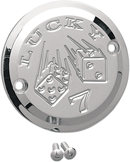 Joker Machine 921102L Points Cover - Lucky 7 - Chrome - sxspowersports