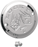 Joker Machine 921102L Points Cover - Lucky 7 - Chrome - sxspowersports
