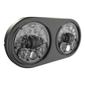 J.W. Speaker 553951 5.75in. LED Headlights - Black - sxspowersports