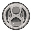 J.W. Speaker 554991 8700 EVO 2 Dual Burn Headlight with Mounting Ring - Chrome - sxspowersports
