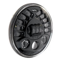 J.W. Speaker 555011 7in. 8790 LED Adaptive 2 Headlight without Mounting Ring - Black - sxspowersports