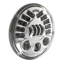 J.W. Speaker 555031 7in. 8790 LED Adaptive 2 Headlight without Mounting Ring - Chrome - sxspowersports
