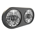 J.W. Speaker 555141 5.75in. 8692 LED Adaptive 2 Headlight - Chrome - sxspowersports