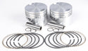 KB Performance KB258.010 Cast Piston Kit (80ci., Flat Top) - .010in. Oversize to 3.508in., 8.7:1 Compression - sxspowersports