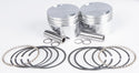 KB Performance KB258.020 Cast Piston Kit (80ci., Flat Top) - .020in. Oversize to 3.518in., 8.7:1 Compression - sxspowersports
