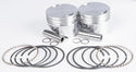 KB Performance KB258.020 Cast Piston Kit (80ci., Flat Top) - .020in. Oversize to 3.518in., 8.7:1 Compression - sxspowersports