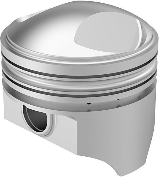 KB Performance KB263.030 Cast Piston Kit (74ci., Domed) - .030in. Oversize to 3.468in., 9:1 Compression - sxspowersports