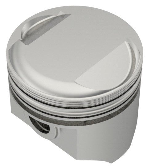 KB Performance KB266.STD Cast Piston Kit (80ci., Domed) - Standard Bore 3.498in., 10.5:1 Compression - sxspowersports
