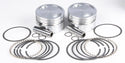 KB Performance KB272.010 Cast Piston Kit (1200cc Conversion, Dish Top) - .010in. Oversize to 3.508in., 10:1 Compression - sxspowersports