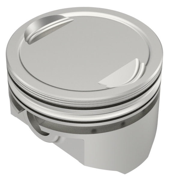 KB Performance KB272.STD Cast Piston Kit (1200cc Conversion, Dish Top) - Standard Bore 3.498in.,10.0:1 Compression - sxspowersports