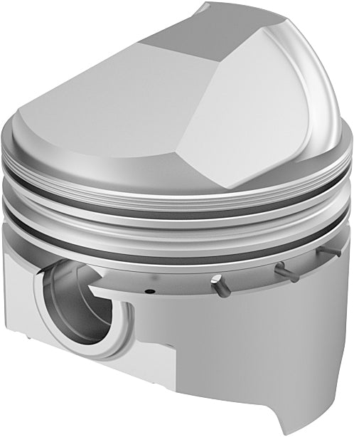 KB Performance KB292.010 Cast Piston Kit (61ci., Domed) - .010in. Oversize to 3.198in.,8.2:1 Compression - sxspowersports
