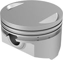KB Performance KB295.030 Cast Piston Kit (74ci.,Flat Top) - .030in. Oversize to 3.528in., 8.9:1 Compression - sxspowersports